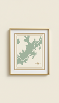 Custom Personalized Map Print
