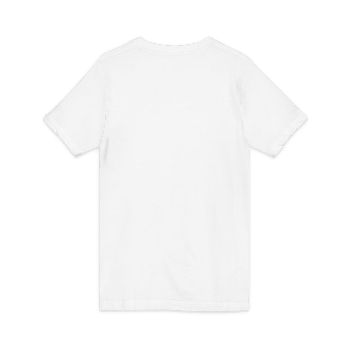 St. Lucia Flag Eye V-Neck Tee — Artistic Caribbean Pride T-Shirt