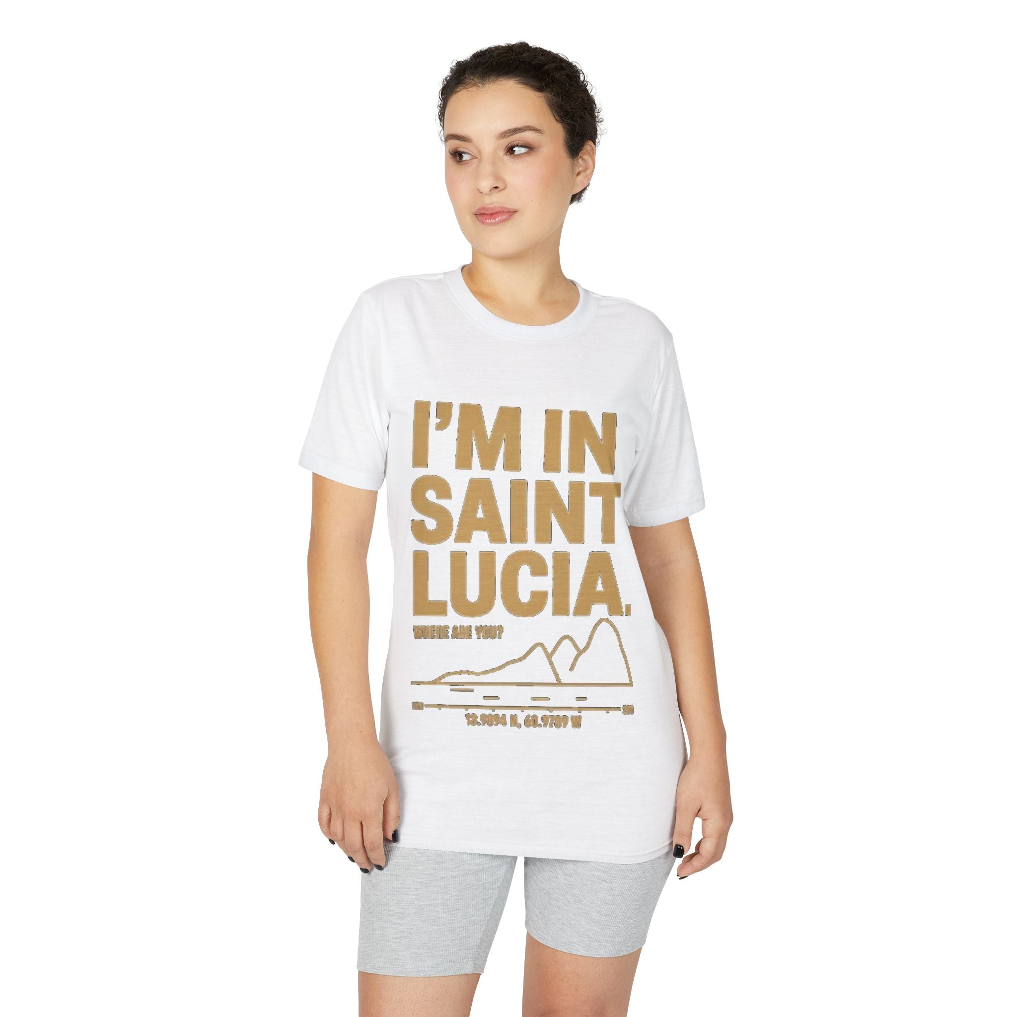Saint Lucia T-Shirt "I'm In Saint Lucia" - Island Vacation Tee