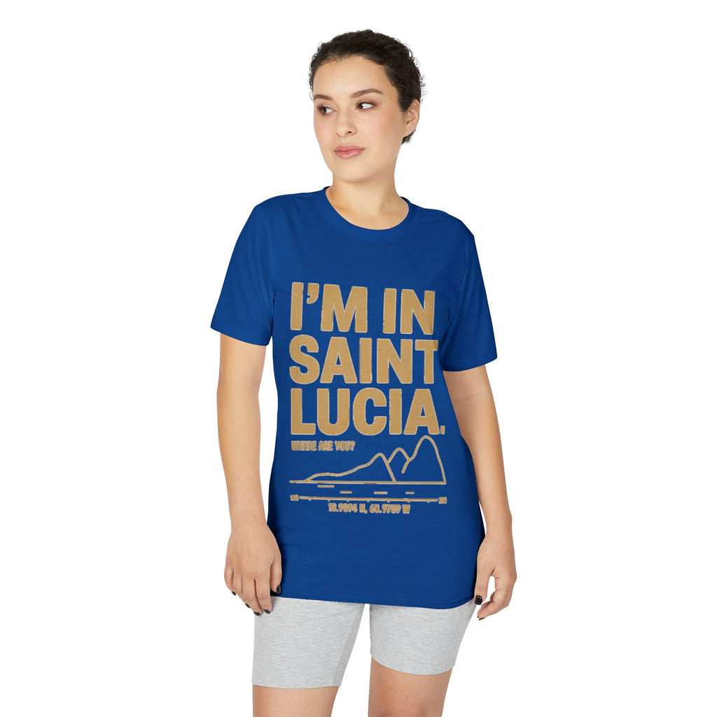 Saint Lucia T-Shirt "I'm In Saint Lucia" - Island Vacation Tee