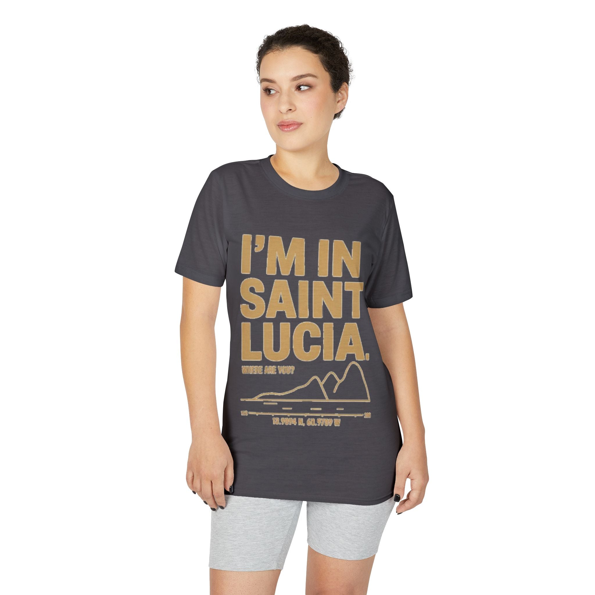 Saint Lucia T-Shirt "I'm In Saint Lucia" - Island Vacation Tee