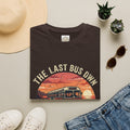 Vintage Bus Sunset T-Shirt — “The Last Bus Down” Graphic Tee