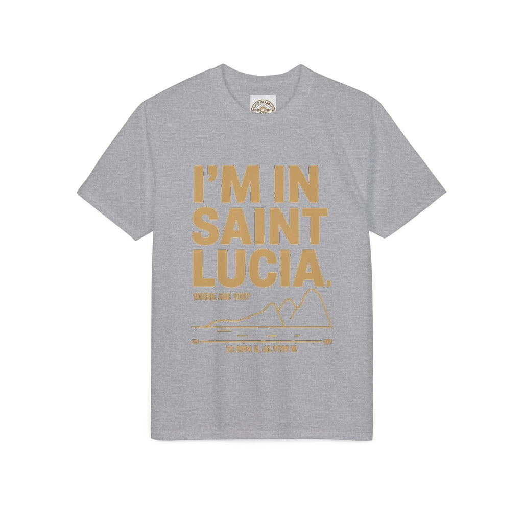 Saint Lucia T-Shirt "I'm In Saint Lucia" - Island Vacation Tee