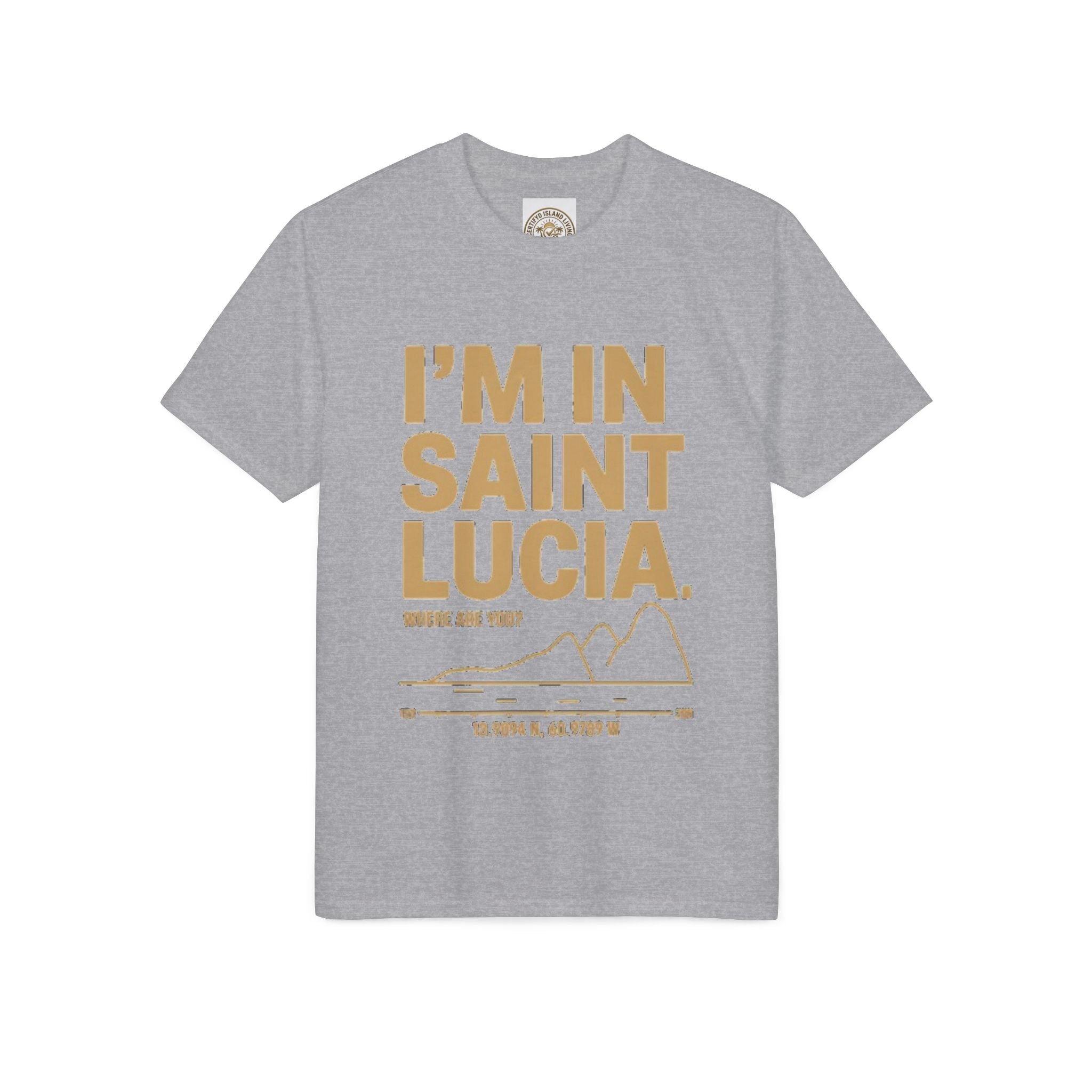 Saint Lucia T-Shirt "I'm In Saint Lucia" - Island Vacation Tee