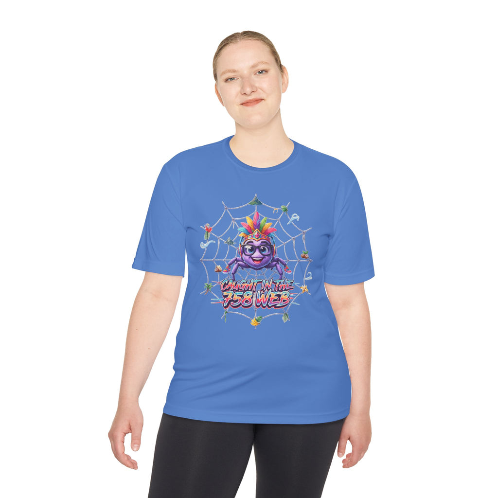 Spider Pride Tee — Colorful Rainbow Spider "Catch Me If You Can" Graphic Shirt