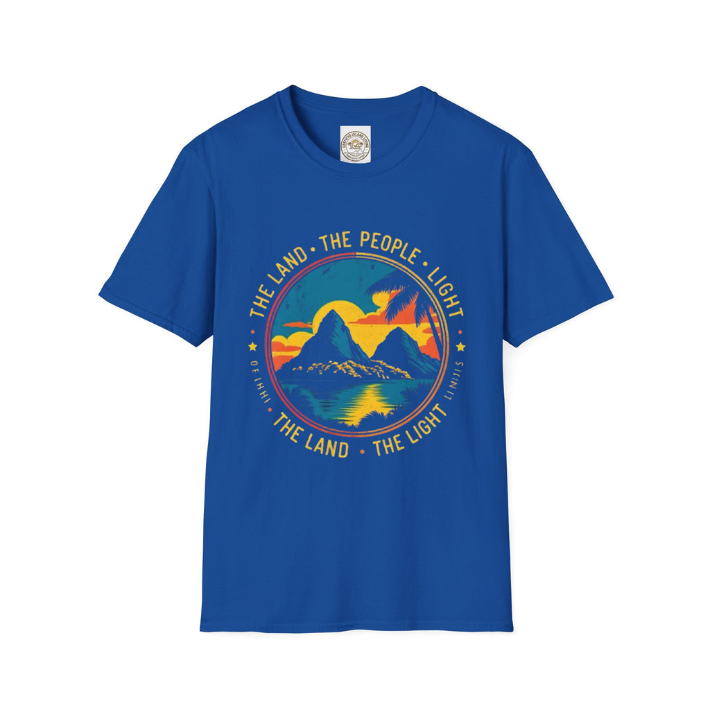 Nature Sunset T-Shirt — "The Land • The People • Light" Graphic Tee