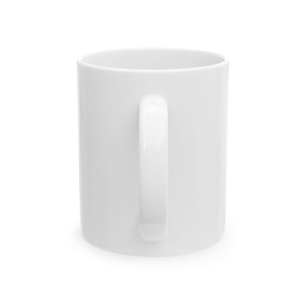 Baddie Floral Ceramic Mug — Tropical Script Coffee Cup (11oz, 15oz)