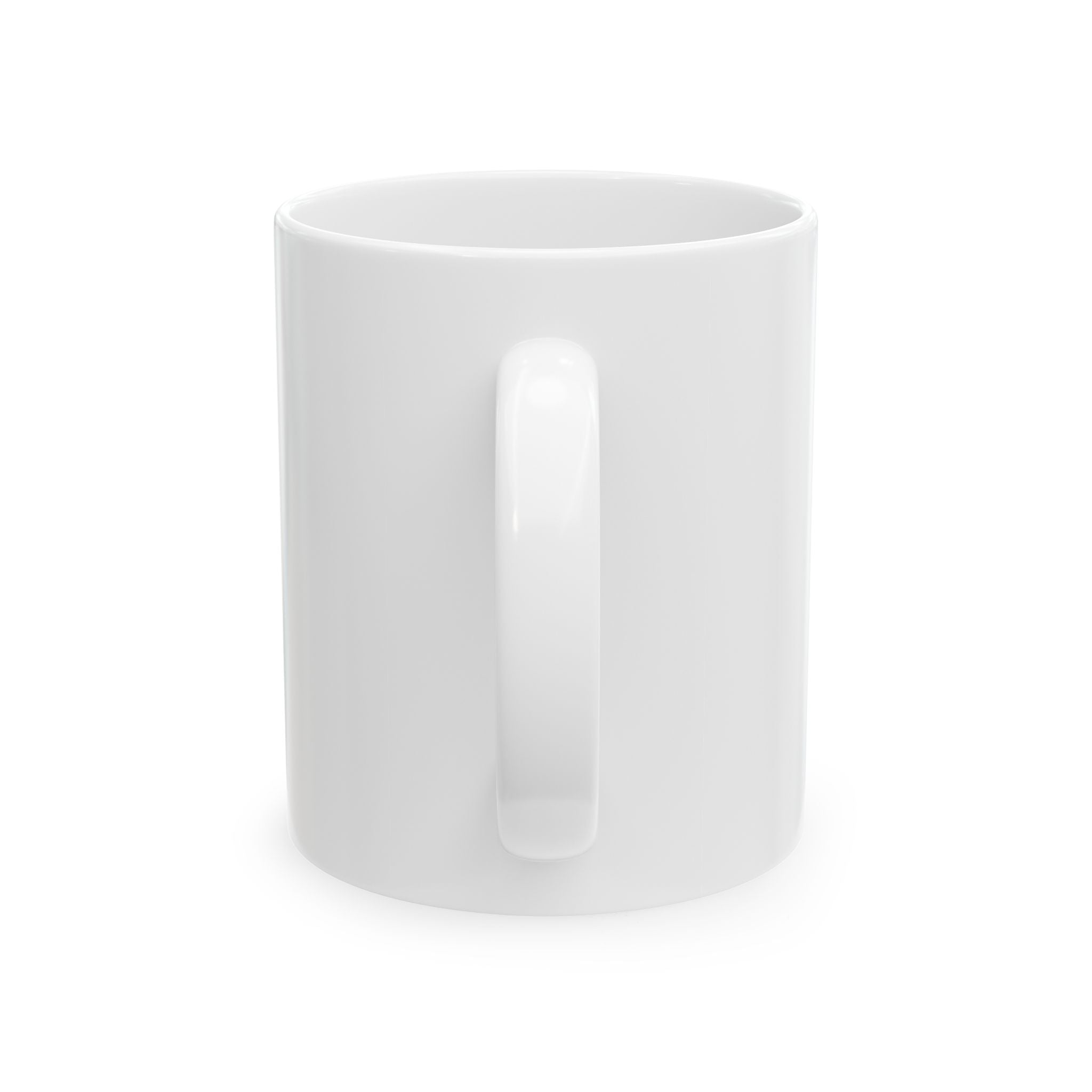 Baddie Floral Ceramic Mug — Tropical Script Coffee Cup (11oz, 15oz)