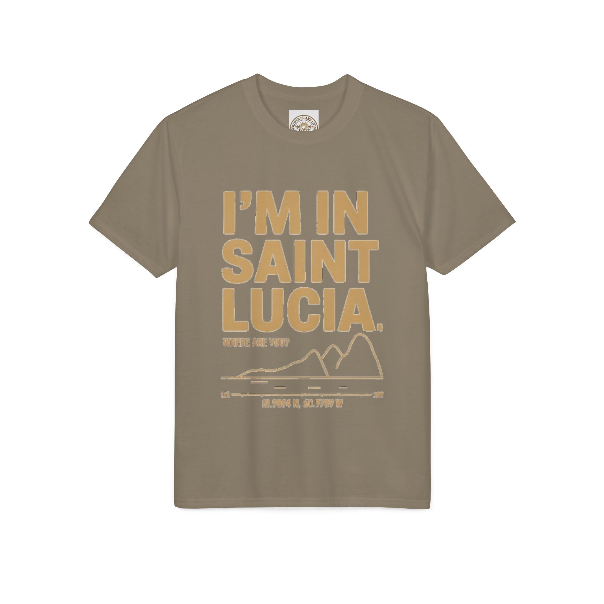 Saint Lucia T-Shirt "I'm In Saint Lucia" - Island Vacation Tee