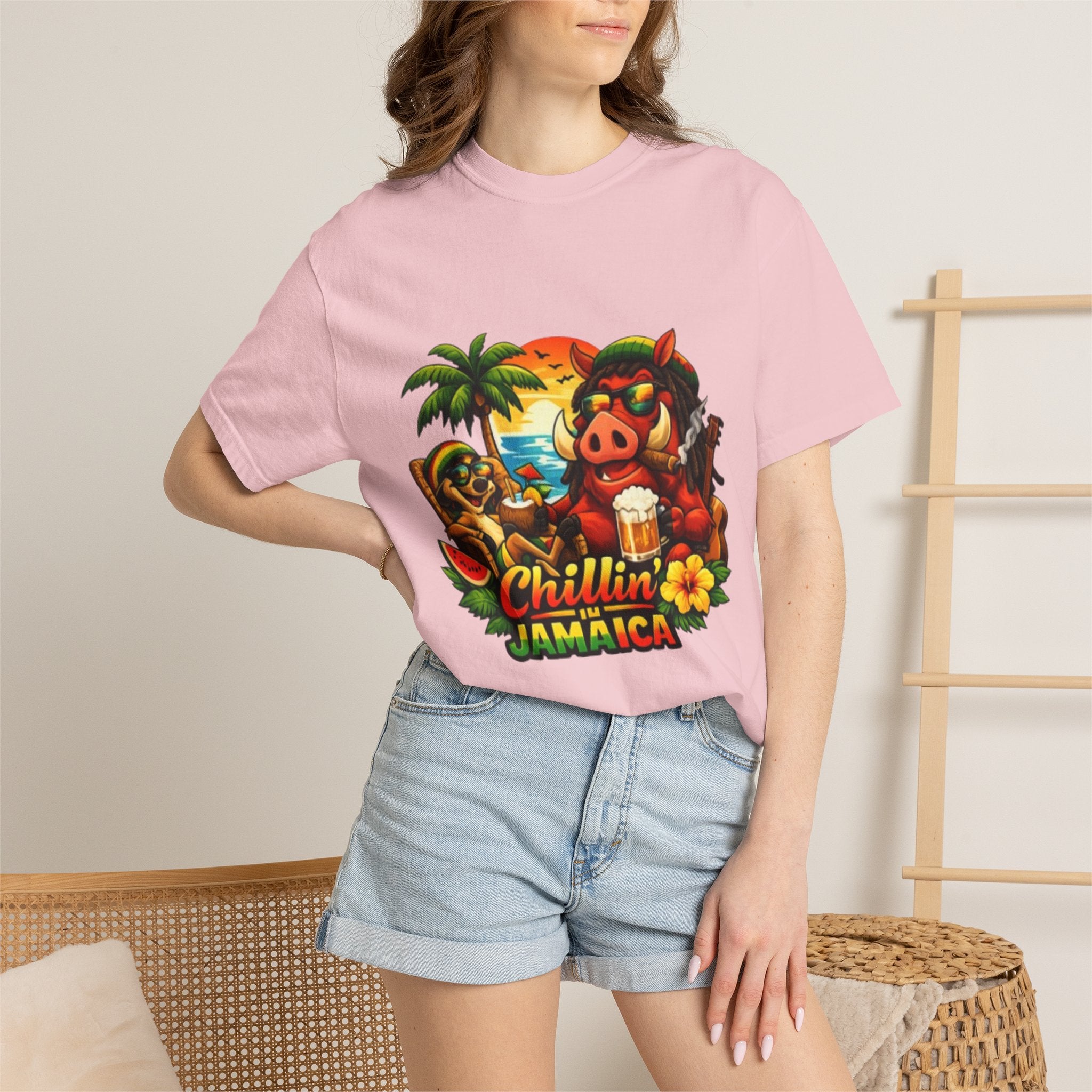 Chillin' Jamaica Graphic T-Shirt