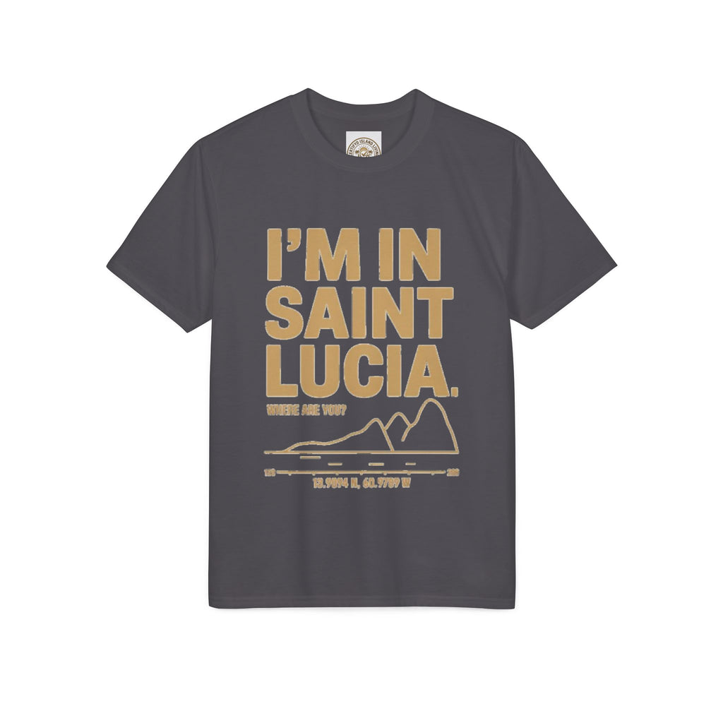 Saint Lucia T-Shirt "I'm In Saint Lucia" - Island Vacation Tee