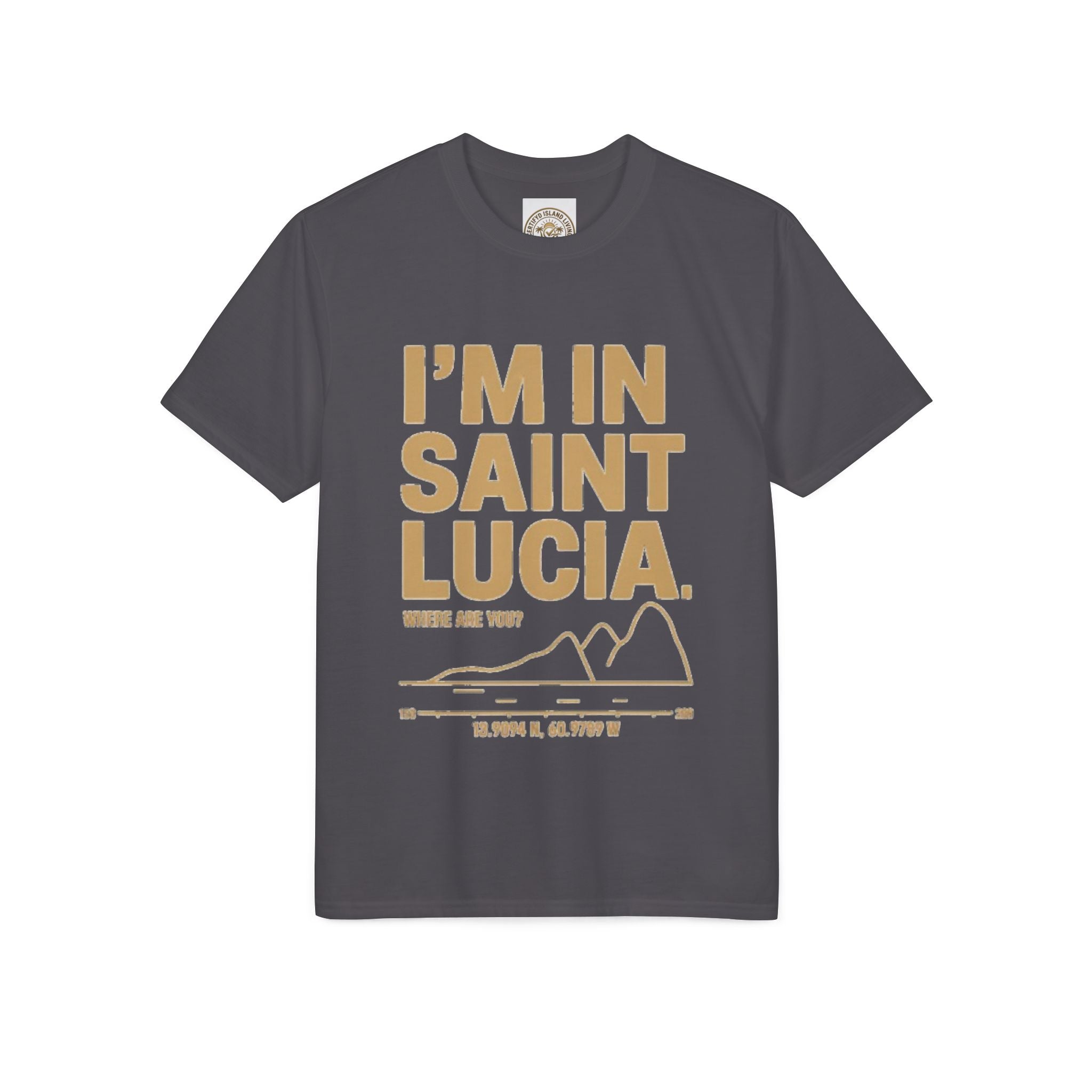 Saint Lucia T-Shirt "I'm In Saint Lucia" - Island Vacation Tee