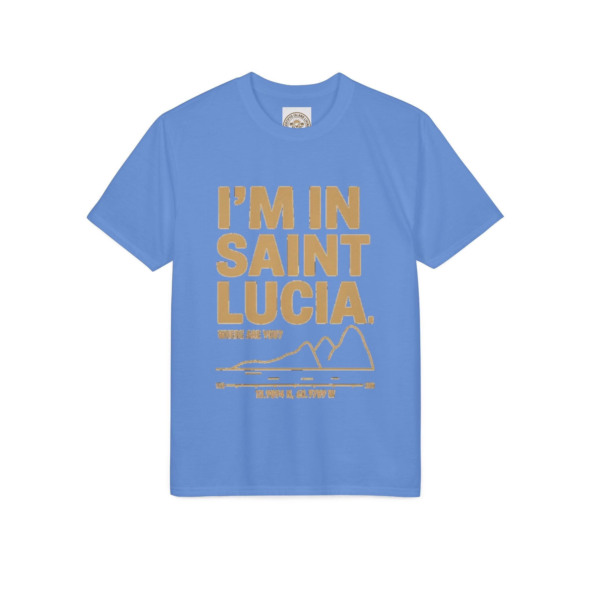 Saint Lucia T-Shirt "I'm In Saint Lucia" - Island Vacation Tee