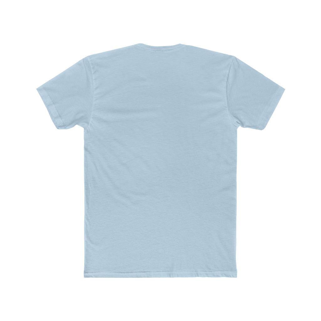 Blue & Gold Rose Graphic Tee