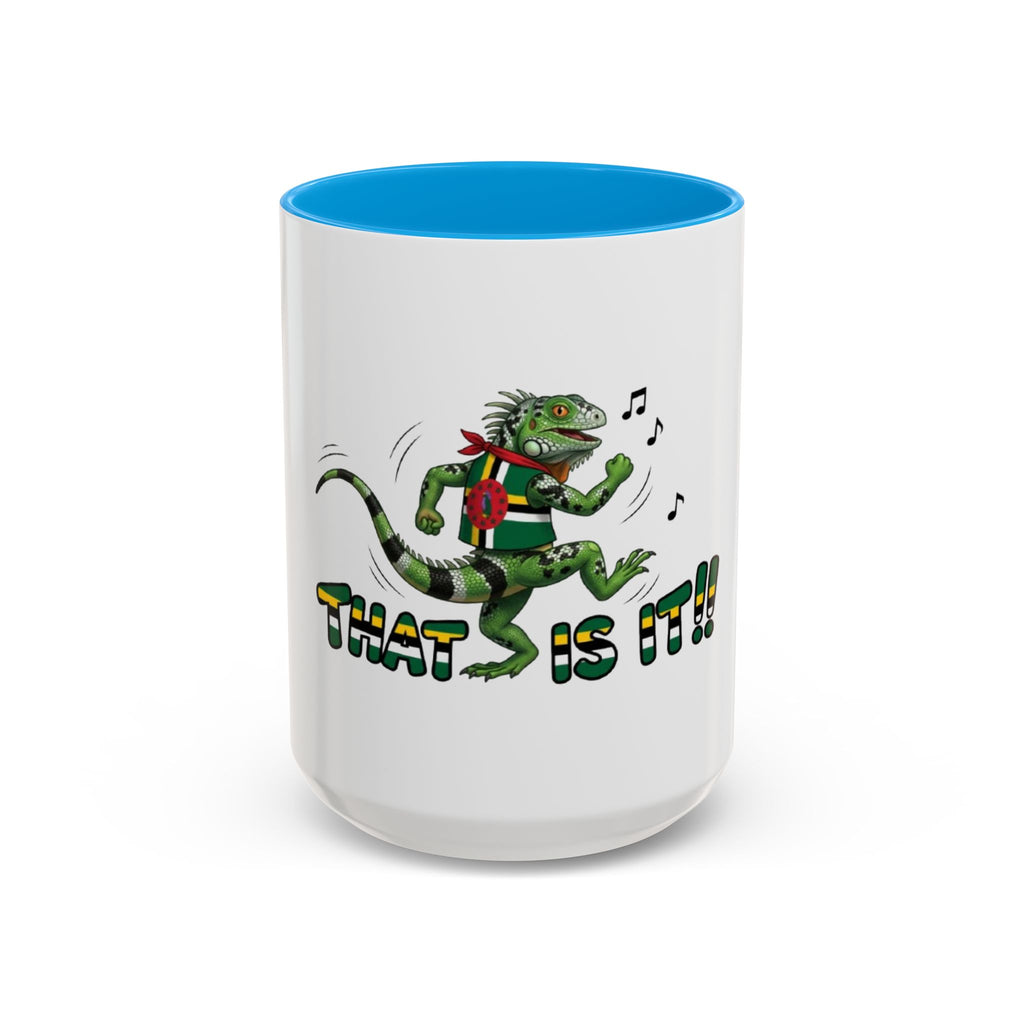 Iguana Dancing 'That Is It!!' Coffee Mug (11oz/15oz)
