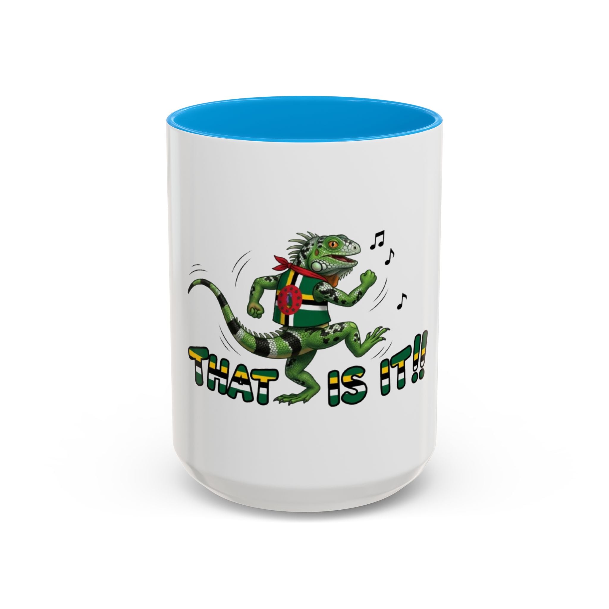 Iguana Dancing 'That Is It!!' Coffee Mug (11oz/15oz)