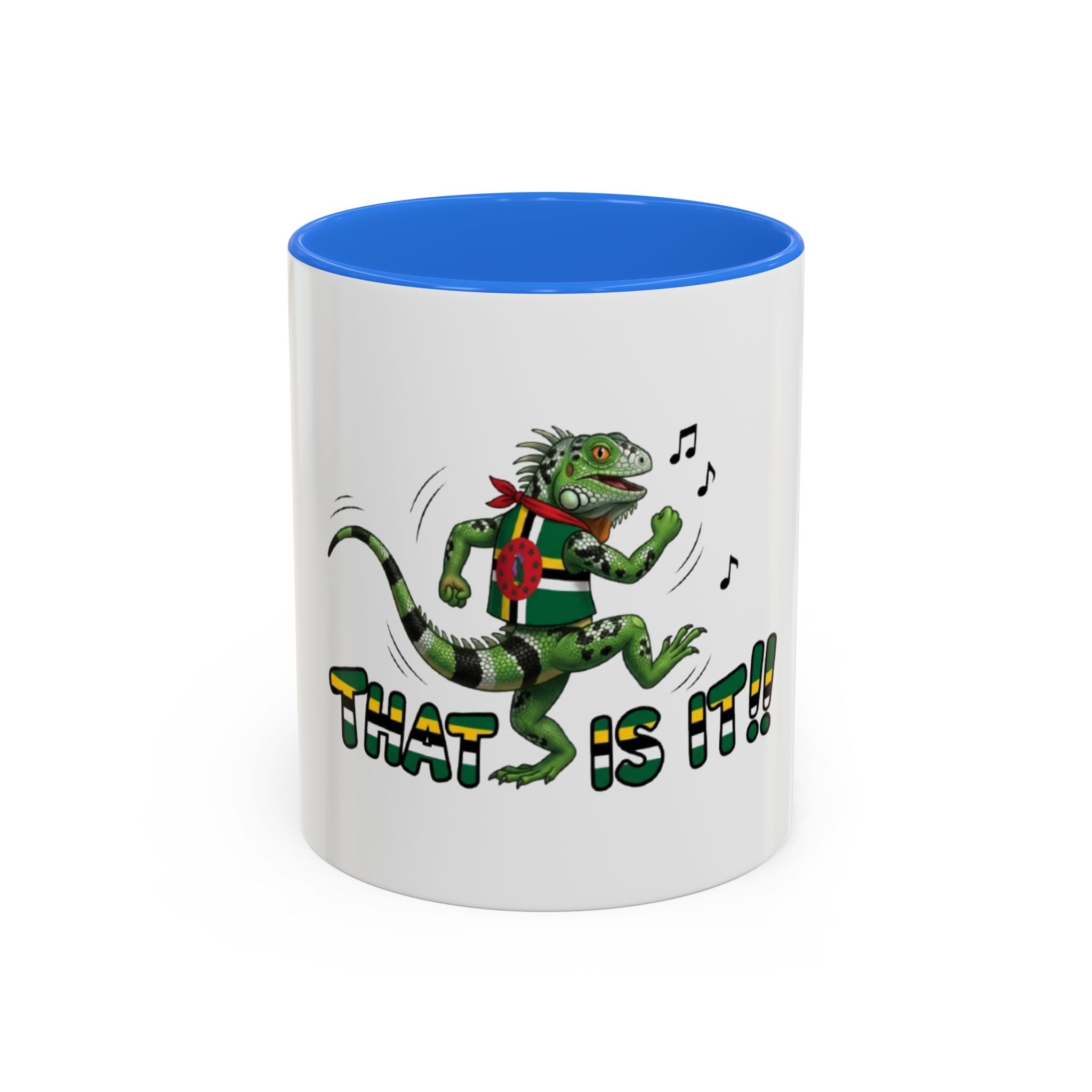 Iguana Dancing 'That Is It!!' Coffee Mug (11oz/15oz)
