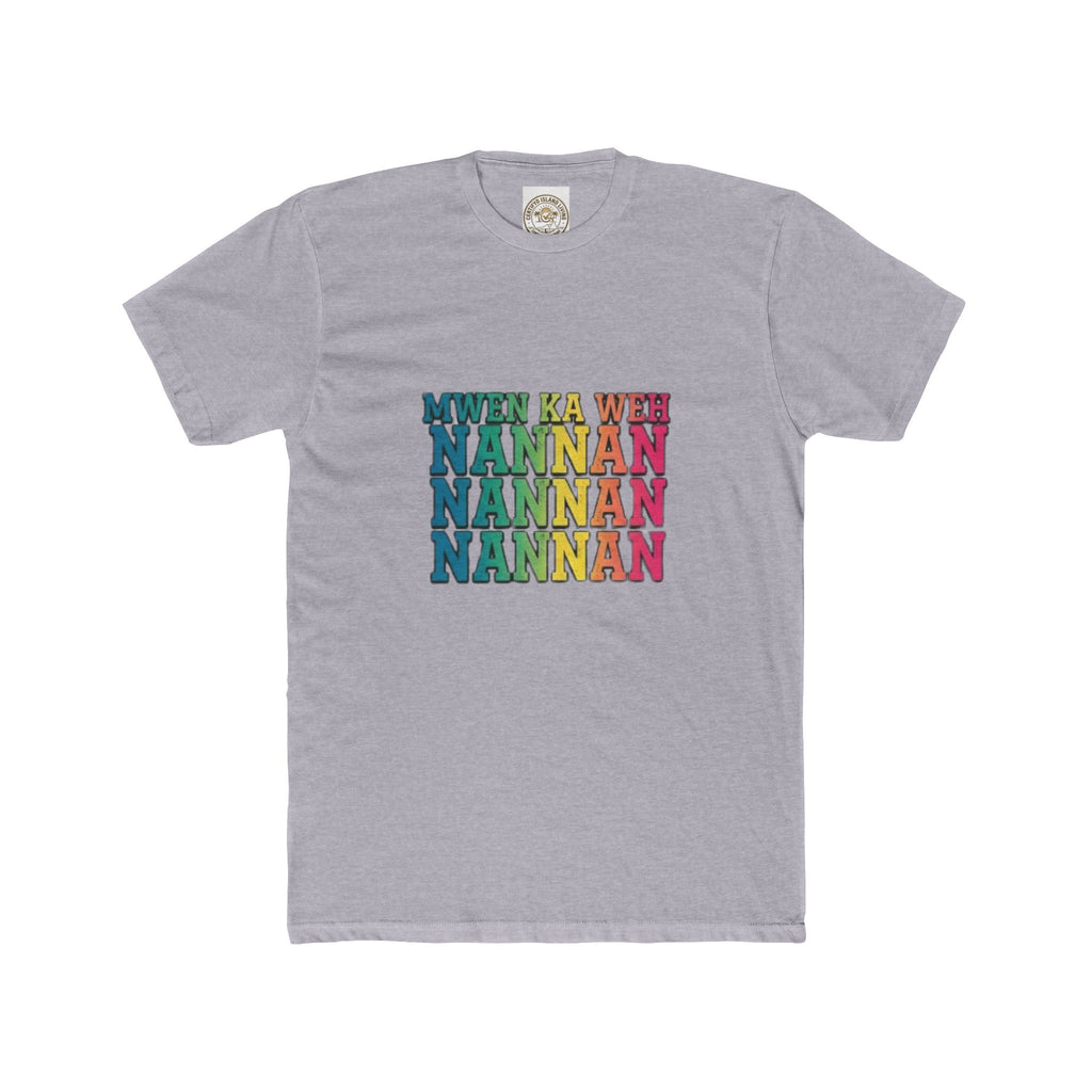 Nannan Retro Rainbow Text Tee