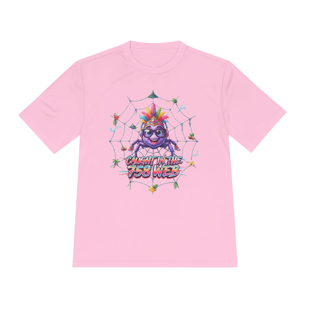 Spider Pride Tee — Colorful Rainbow Spider "Catch Me If You Can" Graphic Shirt