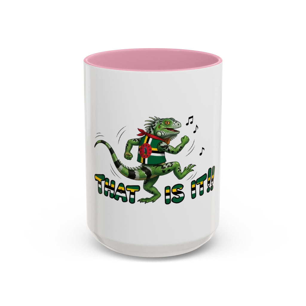 Iguana Dancing 'That Is It!!' Coffee Mug (11oz/15oz)