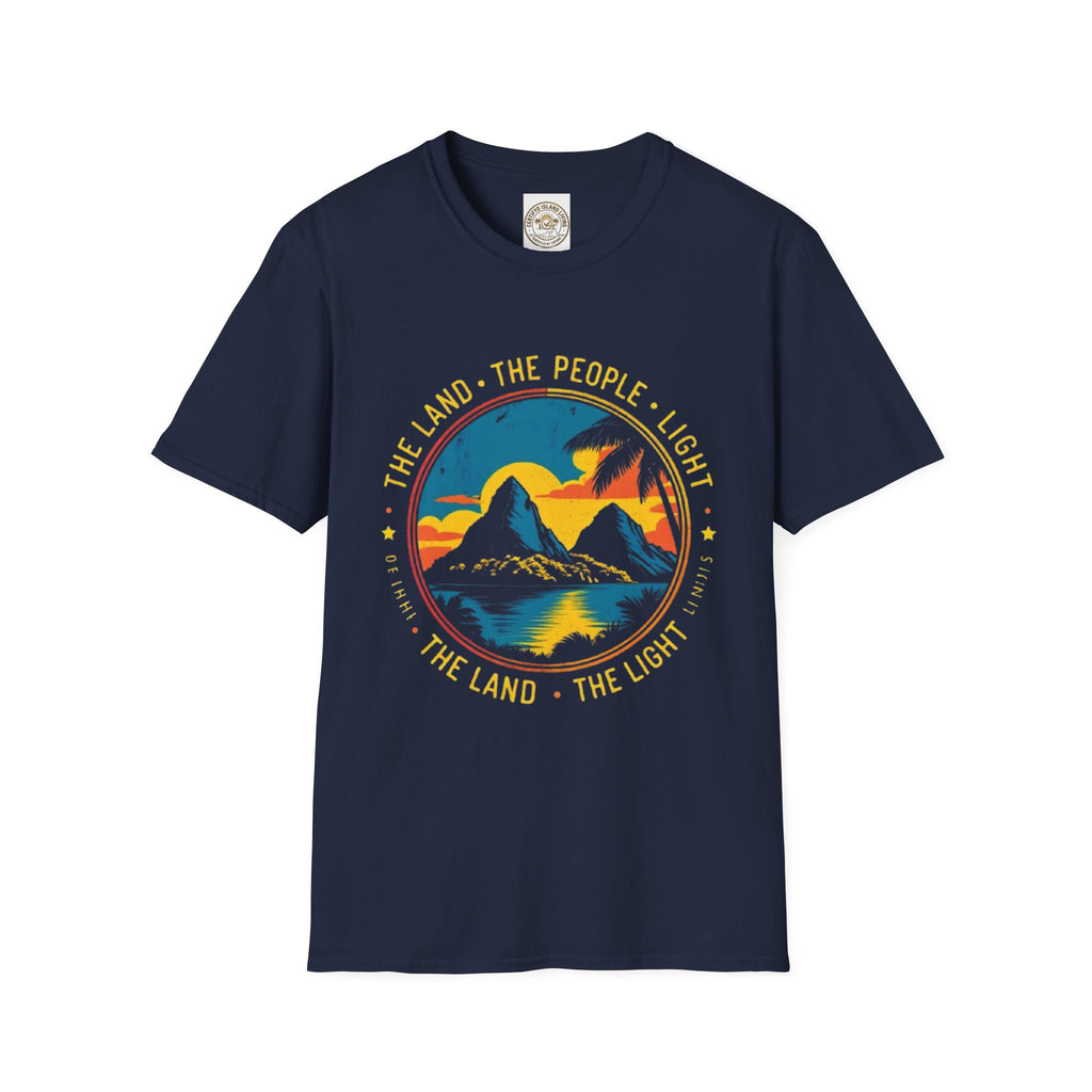 Nature Sunset T-Shirt — "The Land • The People • Light" Graphic Tee