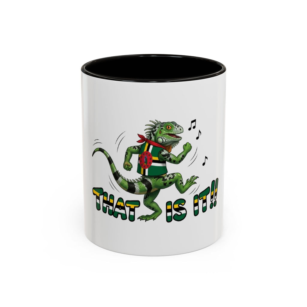 Iguana Dancing 'That Is It!!' Coffee Mug (11oz/15oz)