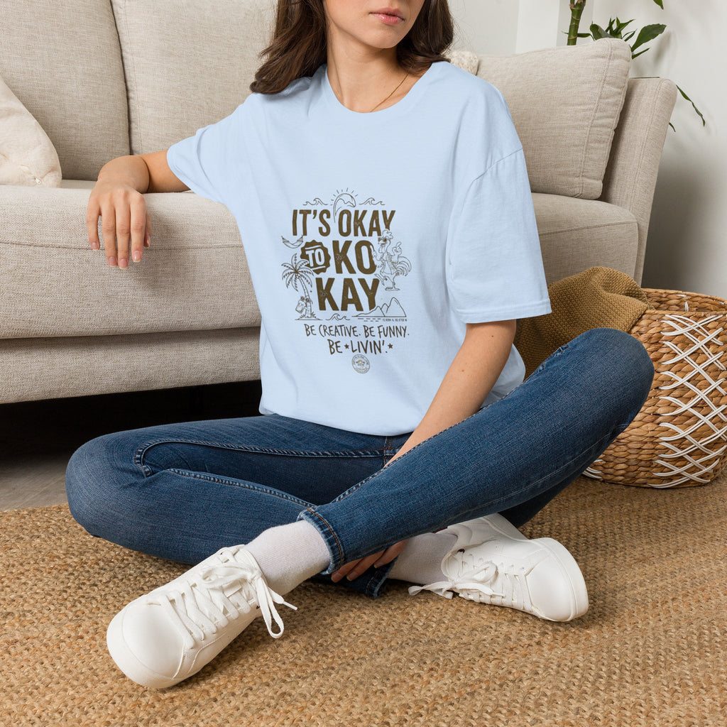 It’s Okay to Kokay T-Shirt — Positive Tropical Graphic Tee