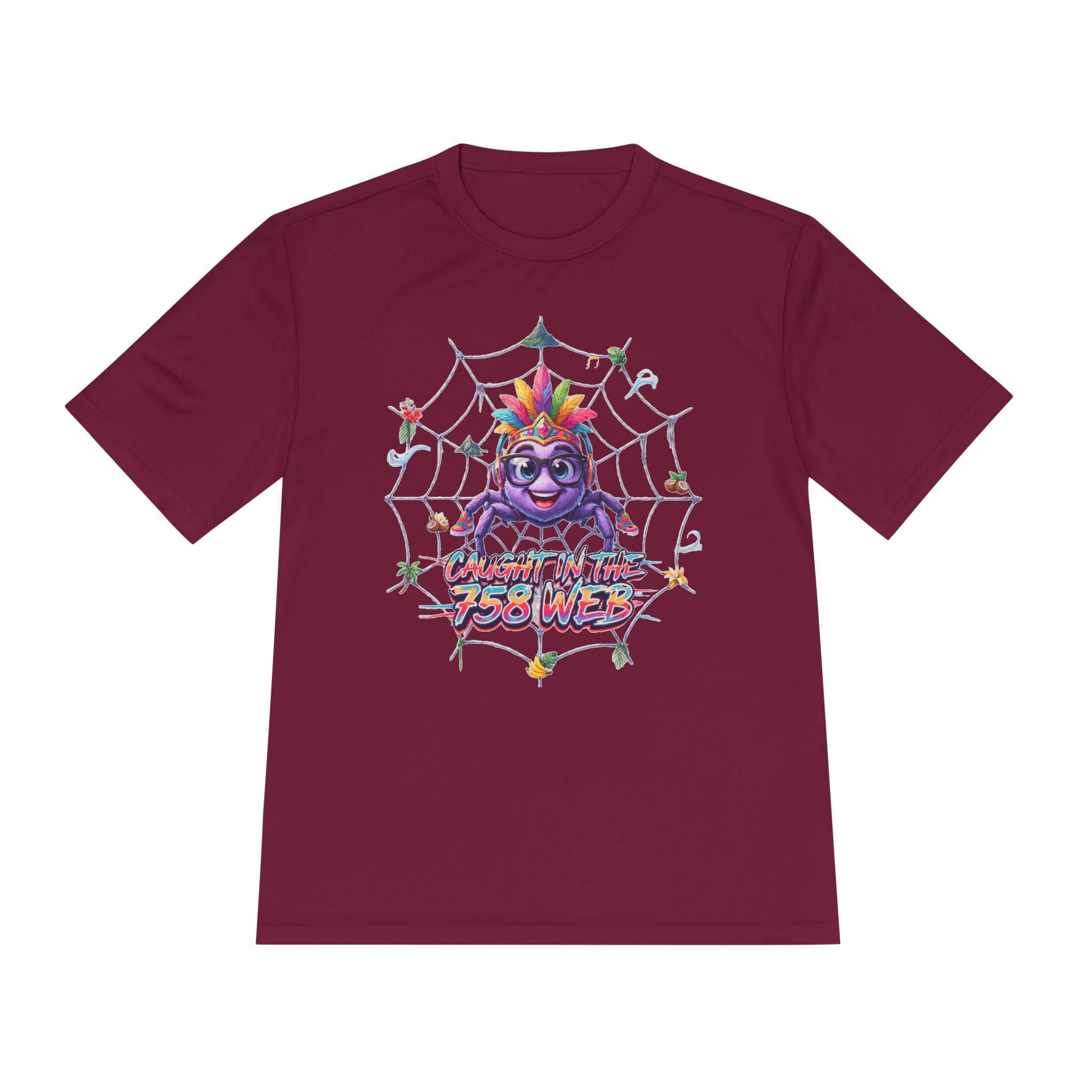 Spider Pride Tee — Colorful Rainbow Spider "Catch Me If You Can" Graphic Shirt