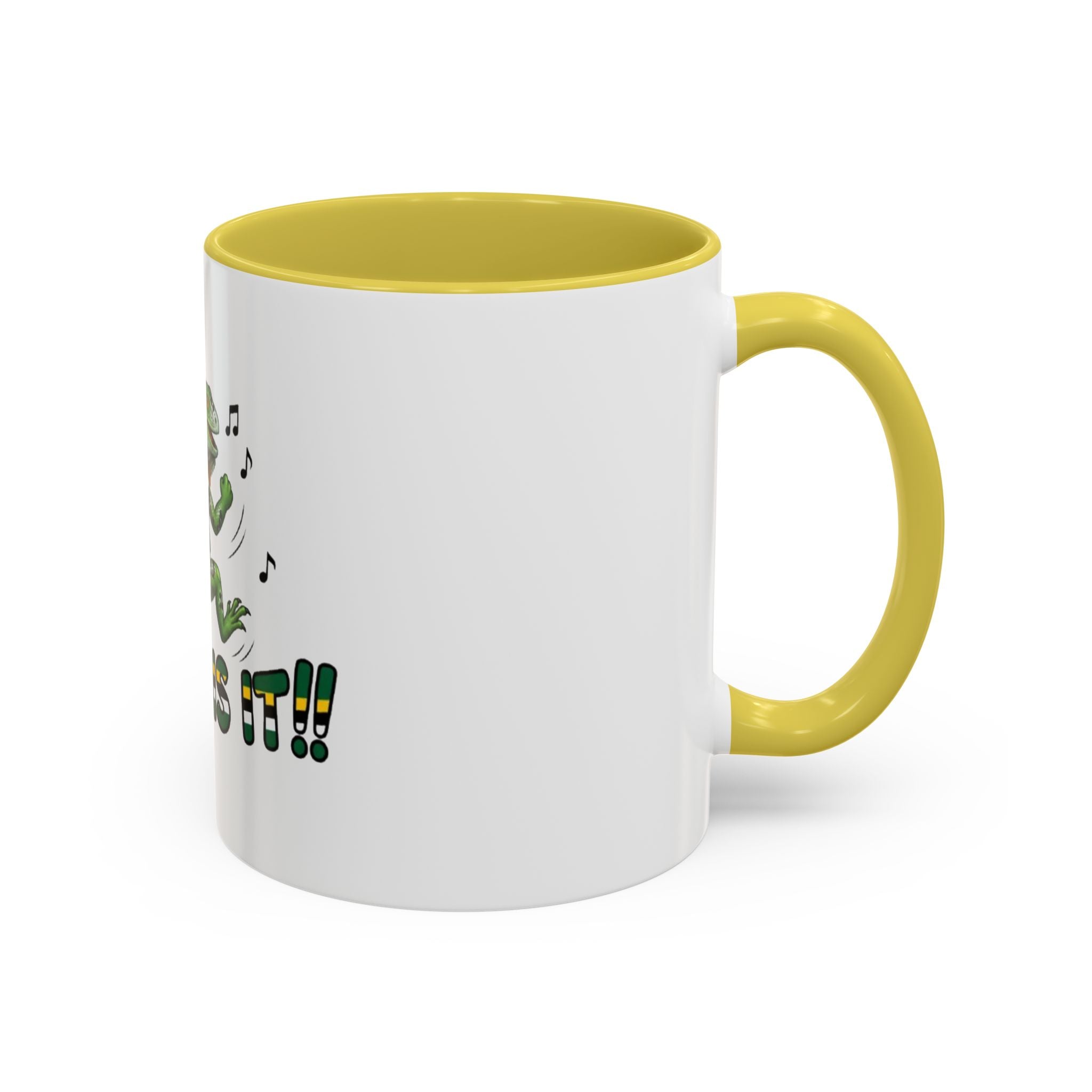 Iguana Dancing 'That Is It!!' Coffee Mug (11oz/15oz)