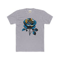 Blue & Gold Rose Graphic Tee