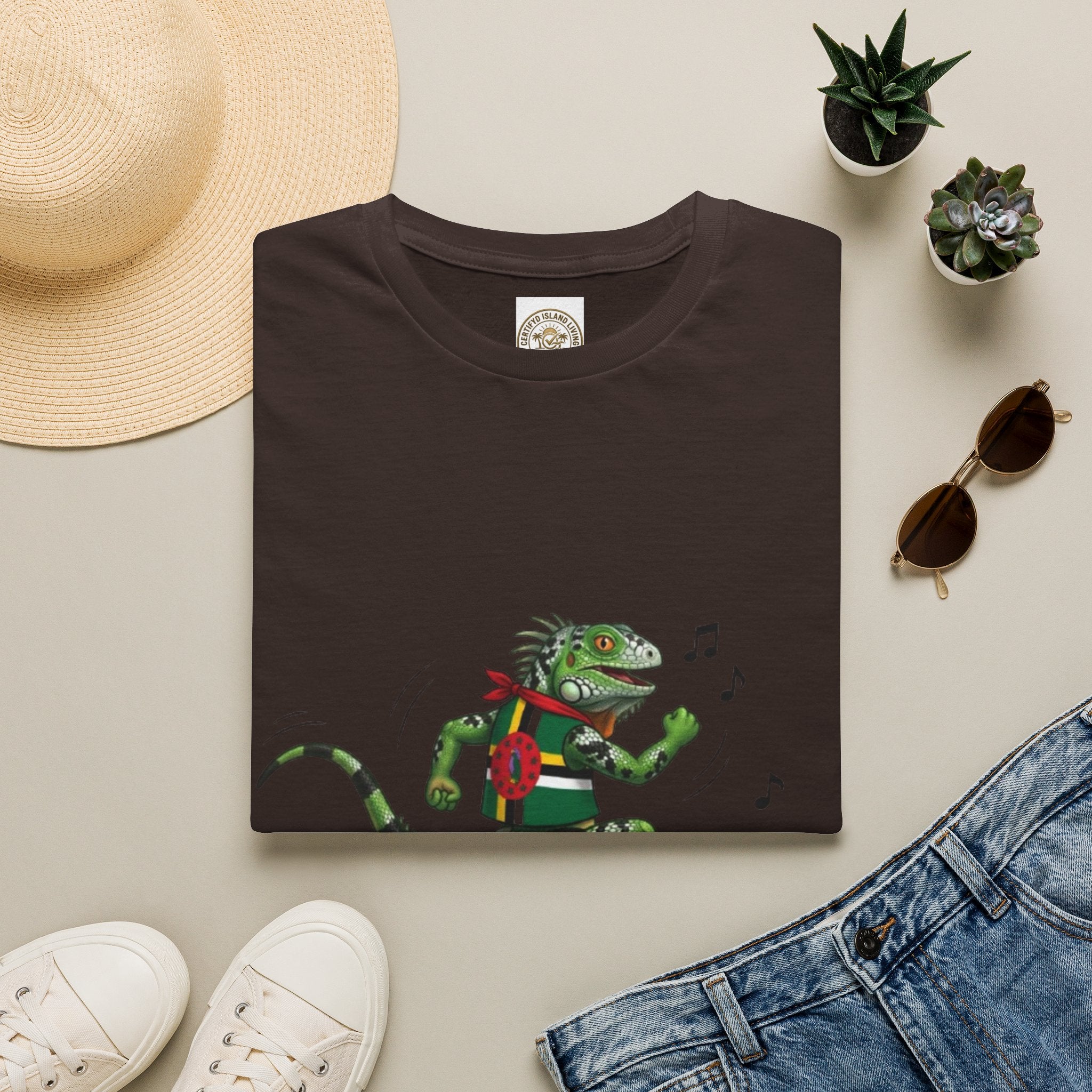 That Is It! Dancing Iguana Graphic T-Shirt — Funny Lizard Music Tee