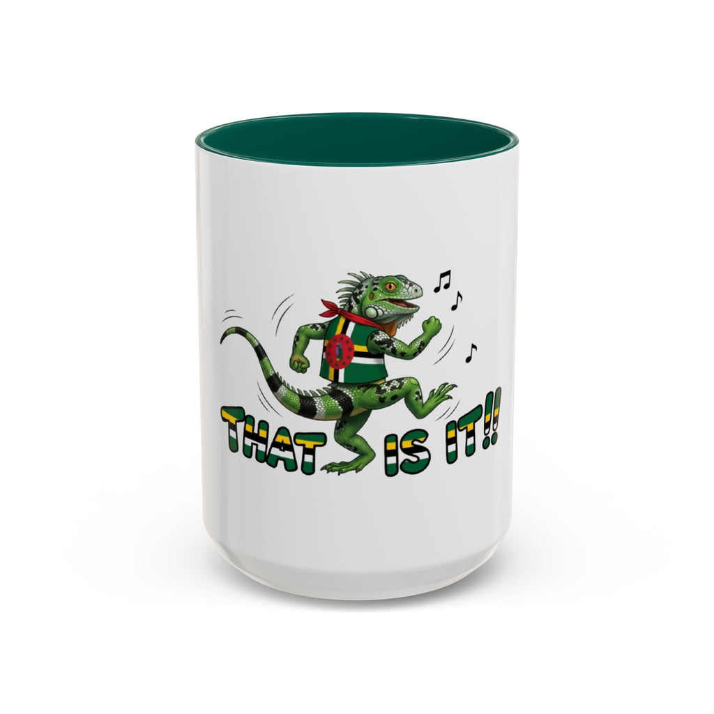 Iguana Dancing 'That Is It!!' Coffee Mug (11oz/15oz)