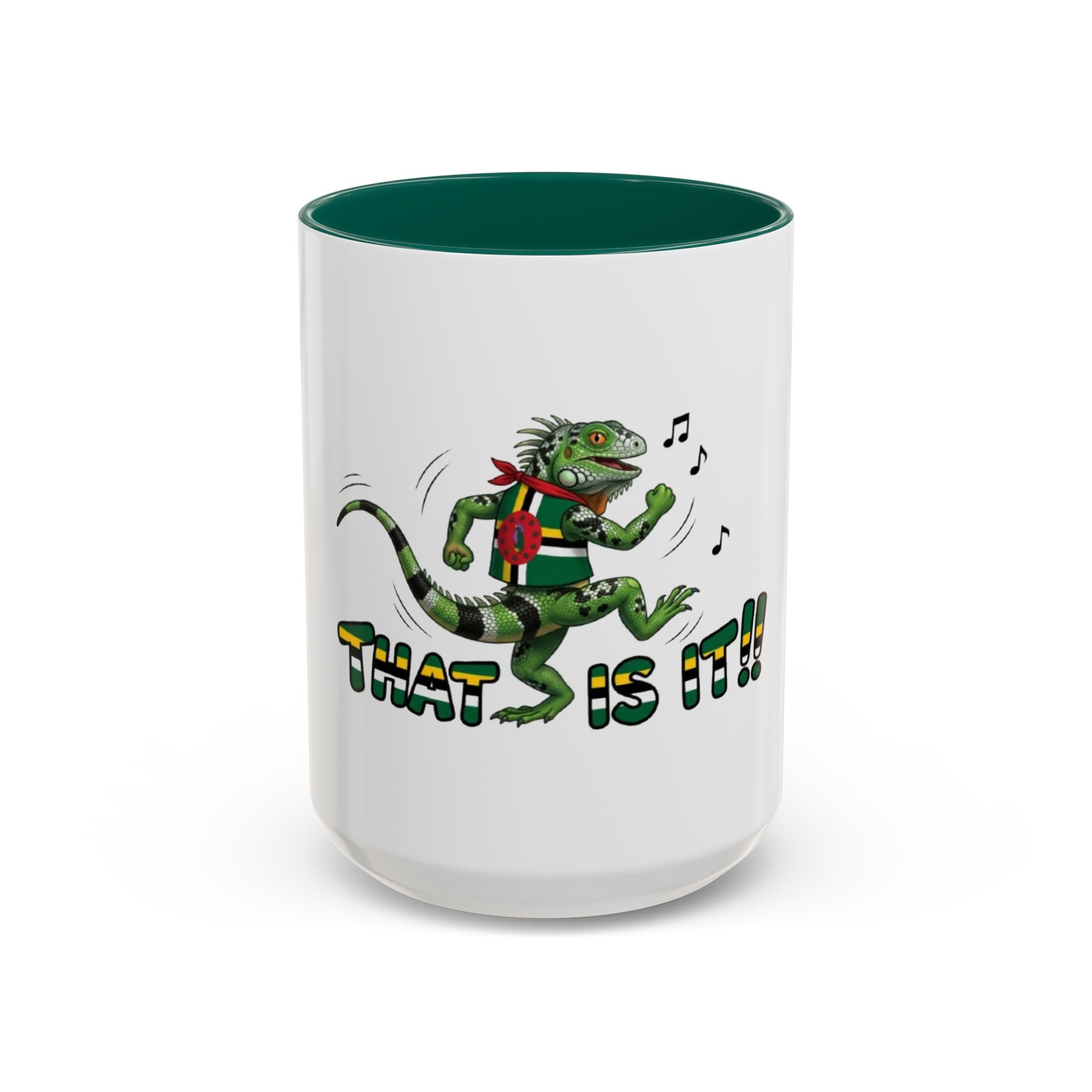 Iguana Dancing 'That Is It!!' Coffee Mug (11oz/15oz)