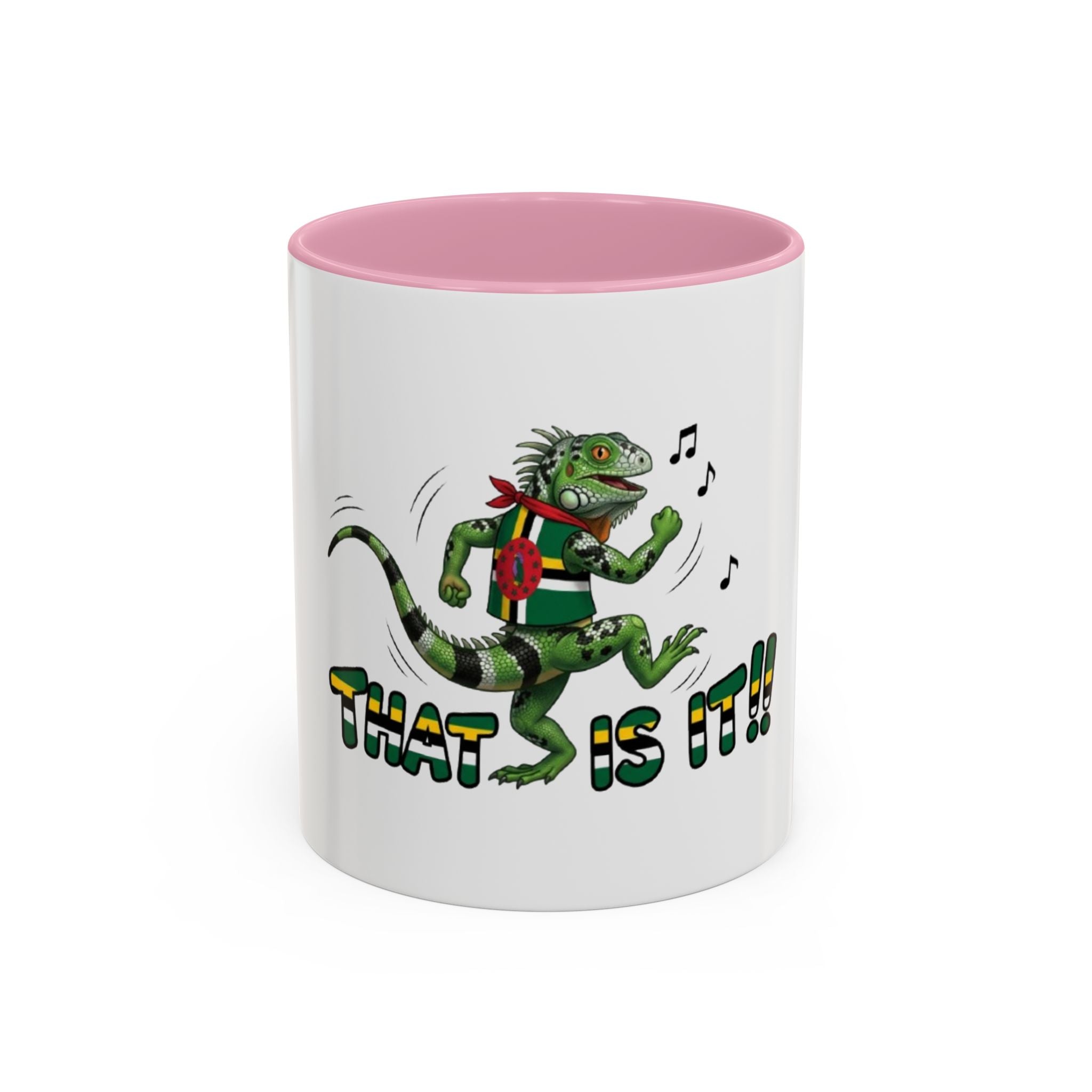 Iguana Dancing 'That Is It!!' Coffee Mug (11oz/15oz)