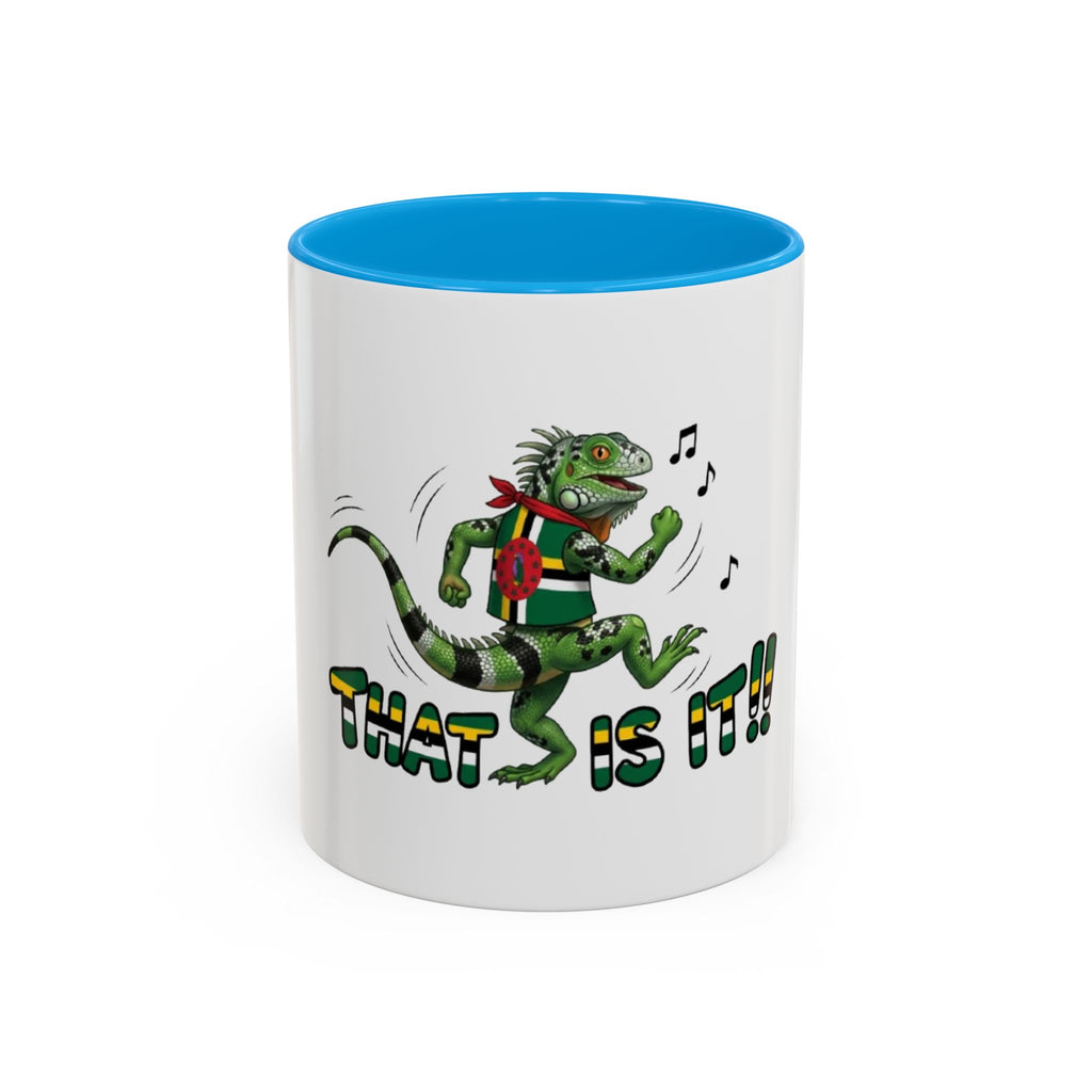 Iguana Dancing 'That Is It!!' Coffee Mug (11oz/15oz)