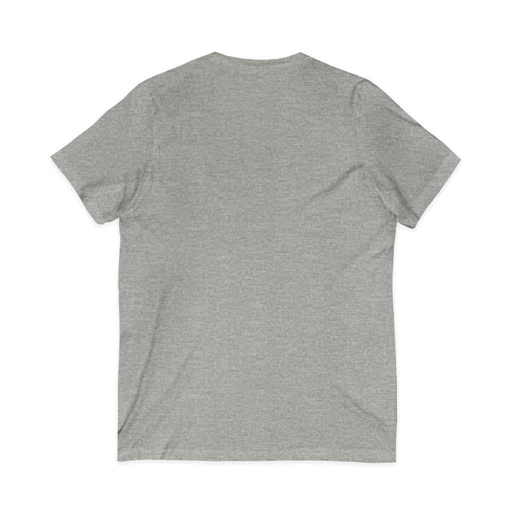 Who Tagging Me You Like? V-Neck Tee — Funny Social Media Graphic T-Shirt