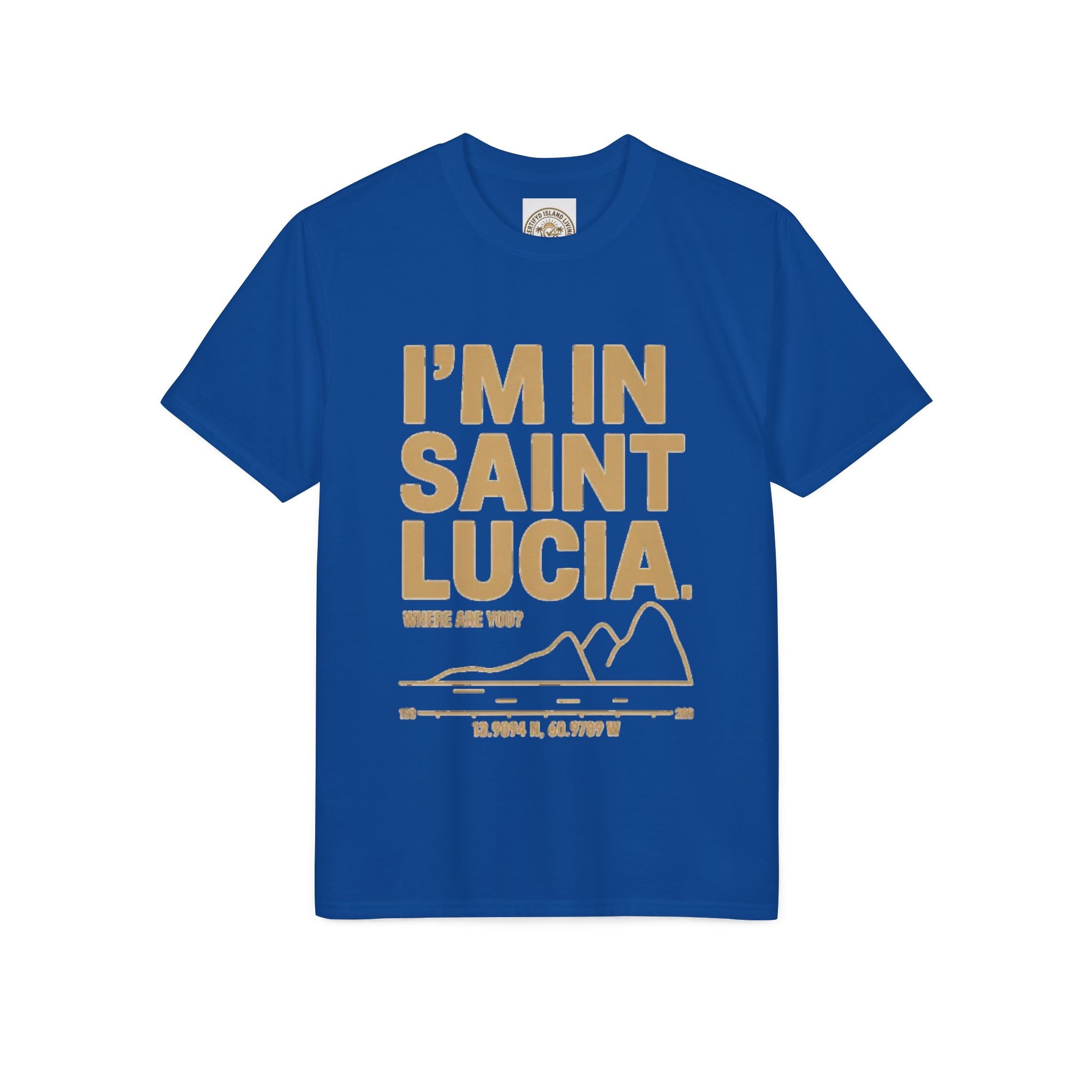 Saint Lucia T-Shirt "I'm In Saint Lucia" - Island Vacation Tee