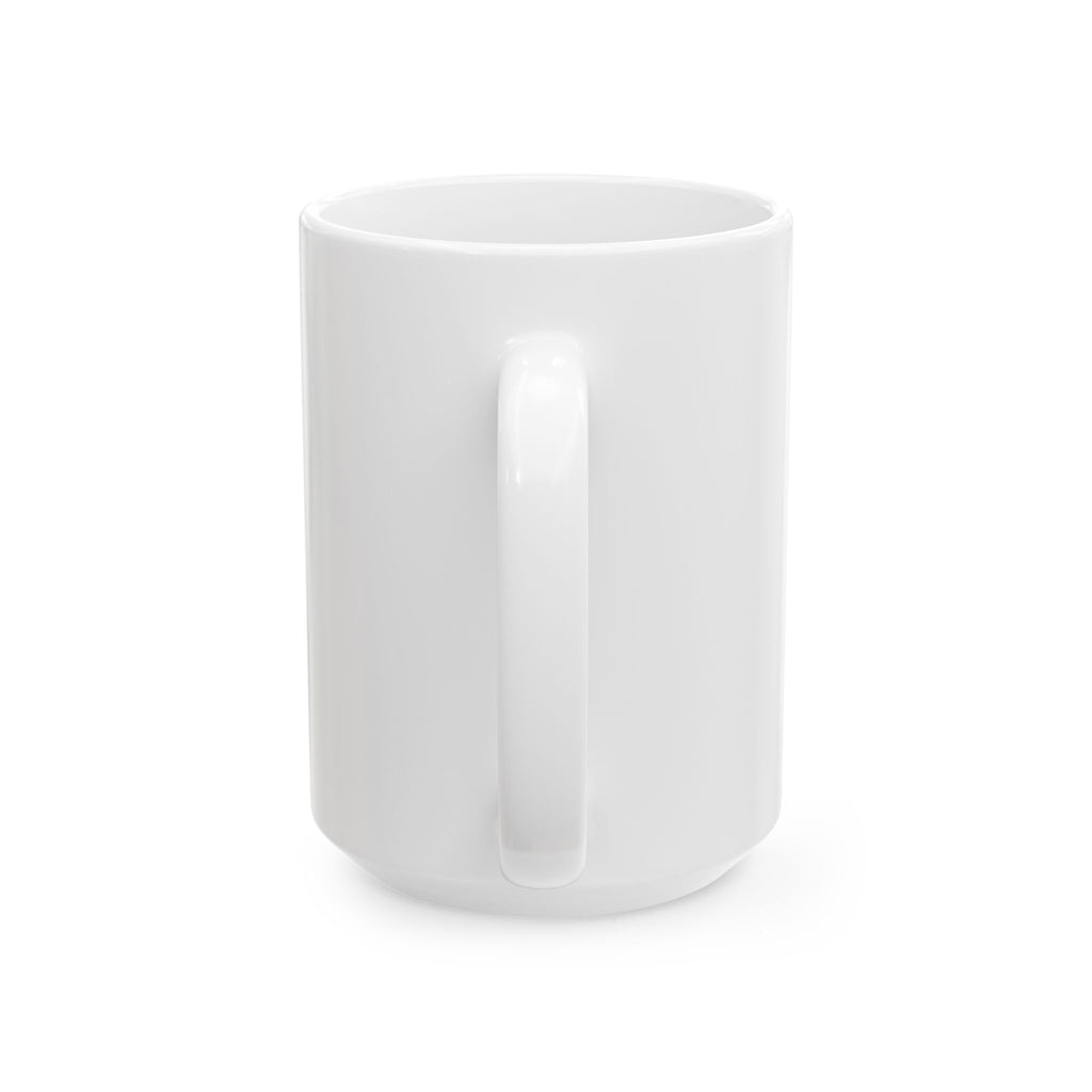 Baddie Floral Ceramic Mug — Tropical Script Coffee Cup (11oz, 15oz)