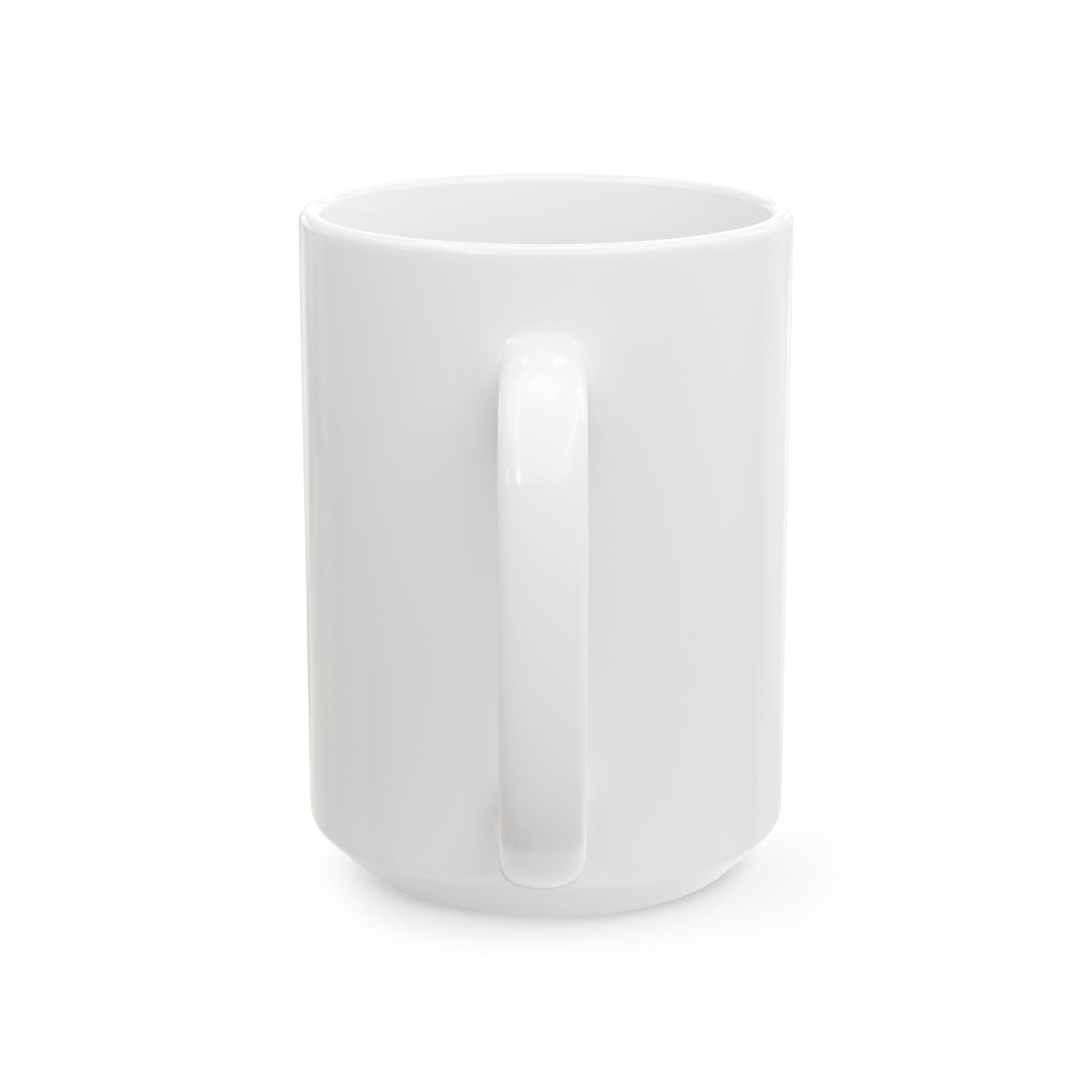 Baddie Floral Ceramic Mug — Tropical Script Coffee Cup (11oz, 15oz)