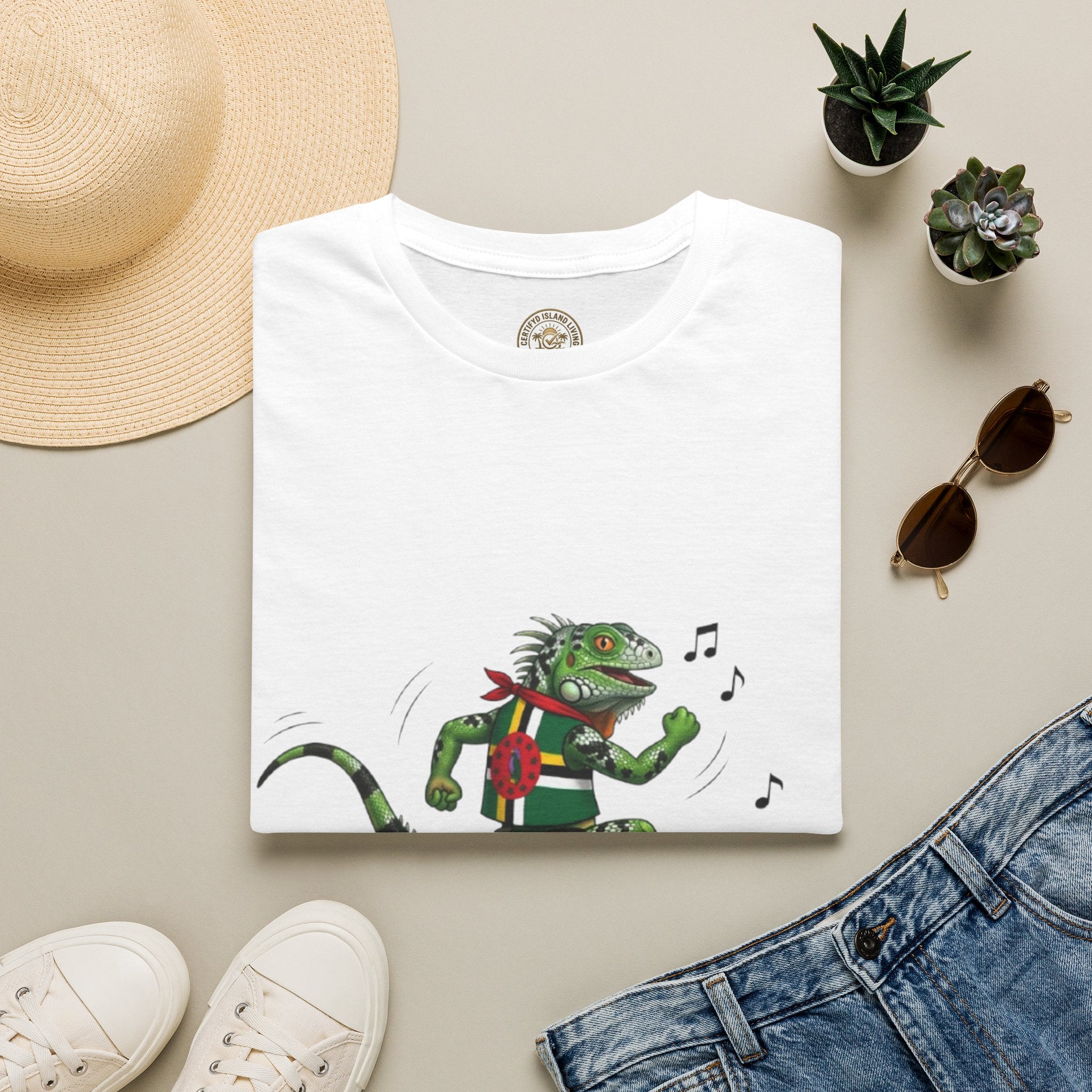 That Is It! Dancing Iguana Graphic T-Shirt — Funny Lizard Music Tee