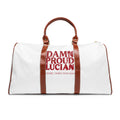 Damn Proud Lucian Waterproof Travel Bag — Personalized Weekend Duffel