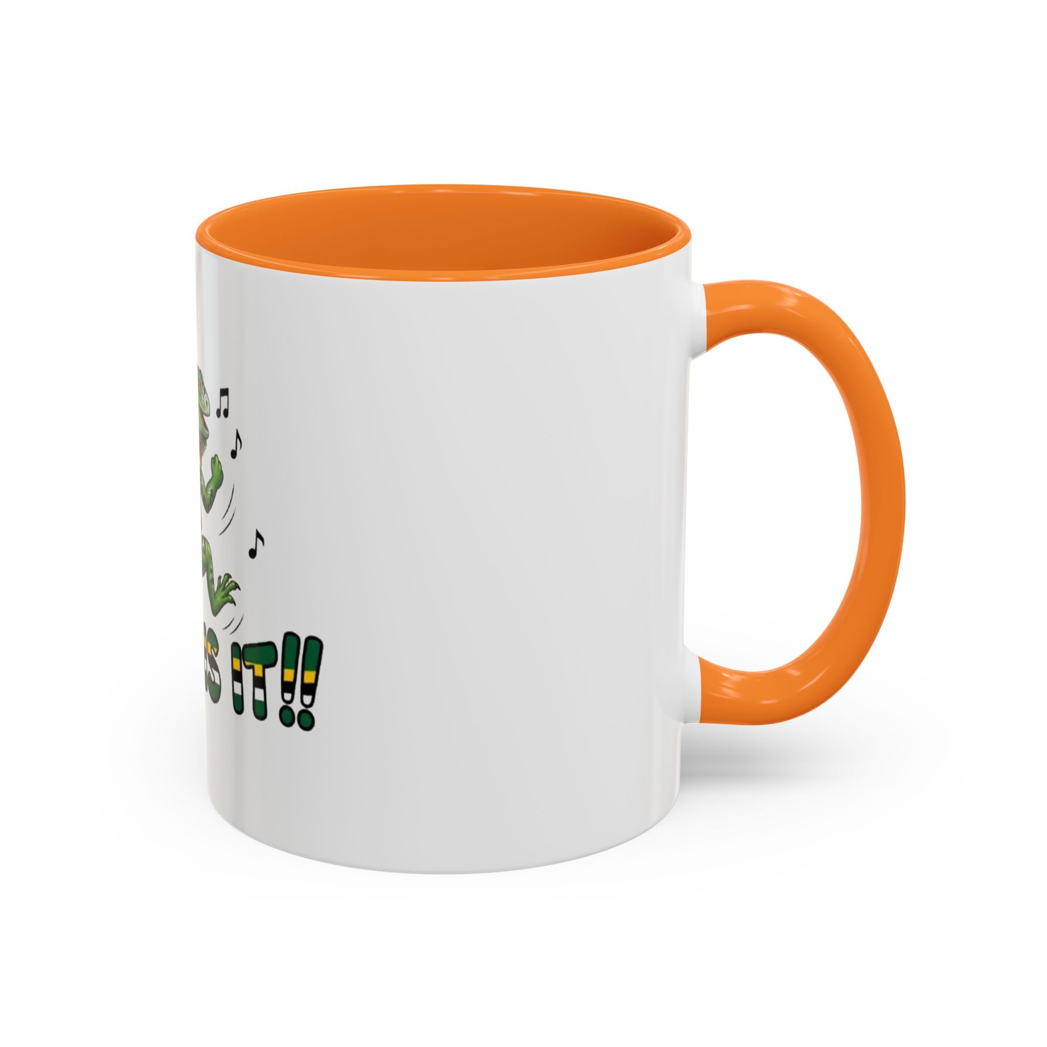 Iguana Dancing 'That Is It!!' Coffee Mug (11oz/15oz)