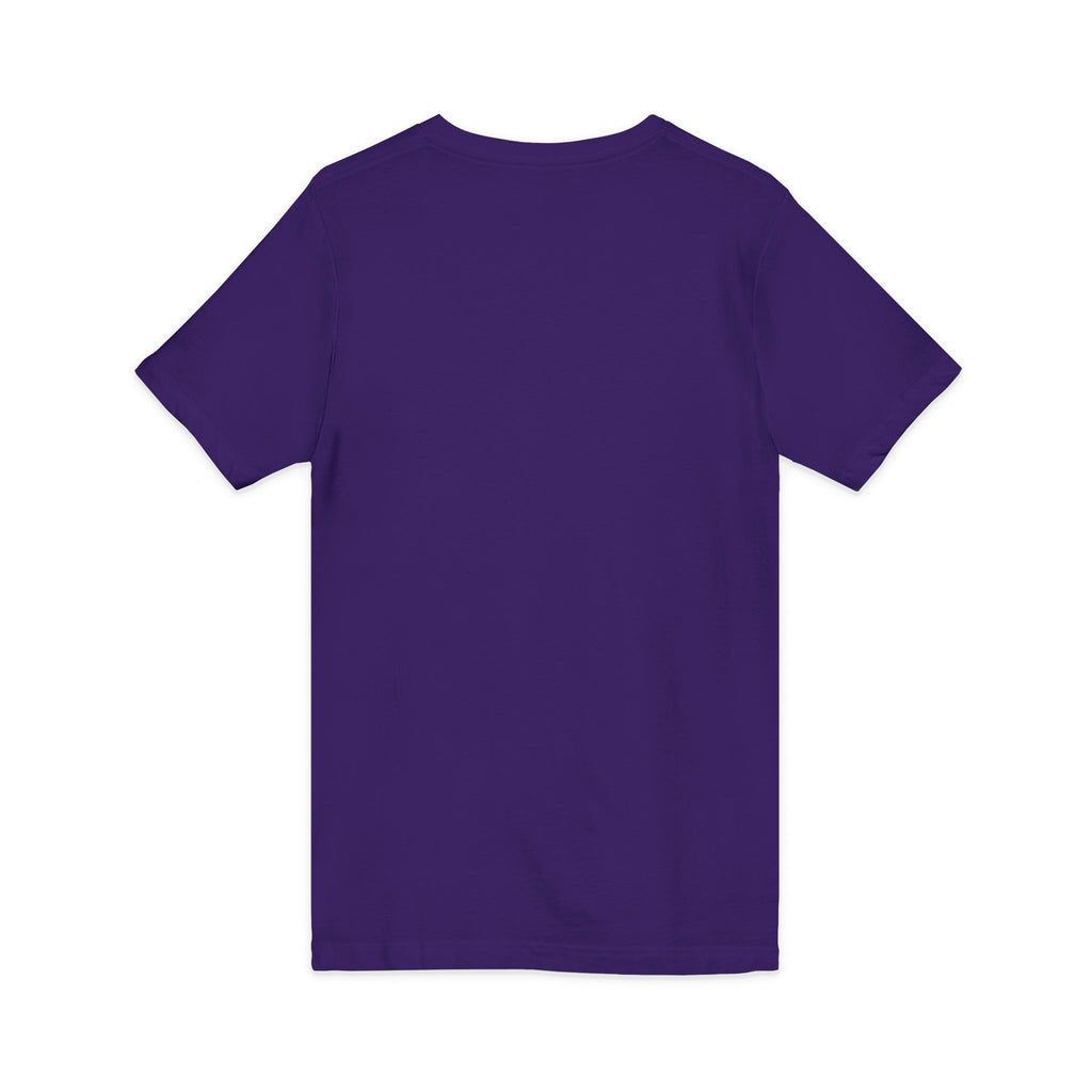 Who Tagging Me You Like? V-Neck Tee — Funny Social Media Graphic T-Shirt