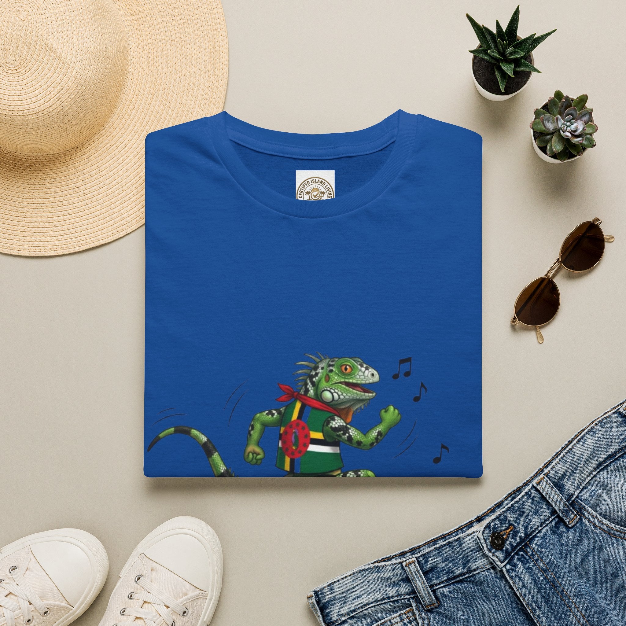 That Is It! Dancing Iguana Graphic T-Shirt — Funny Lizard Music Tee