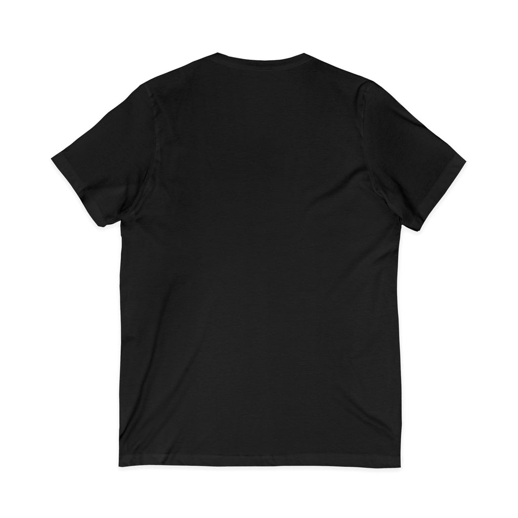 Who Tagging Me You Like? V-Neck Tee — Funny Social Media Graphic T-Shirt