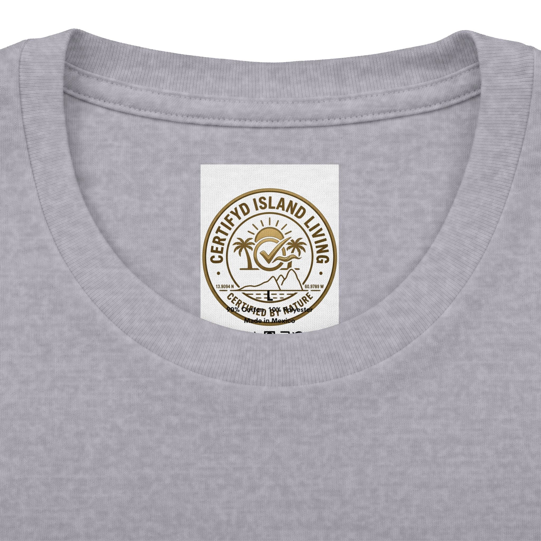 Blue & Gold Rose Graphic Tee