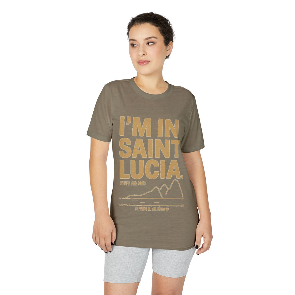 Saint Lucia T-Shirt "I'm In Saint Lucia" - Island Vacation Tee