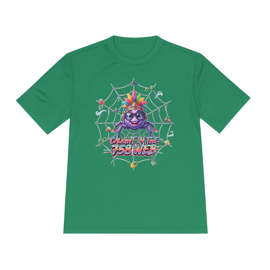 Spider Pride Tee — Colorful Rainbow Spider "Catch Me If You Can" Graphic Shirt