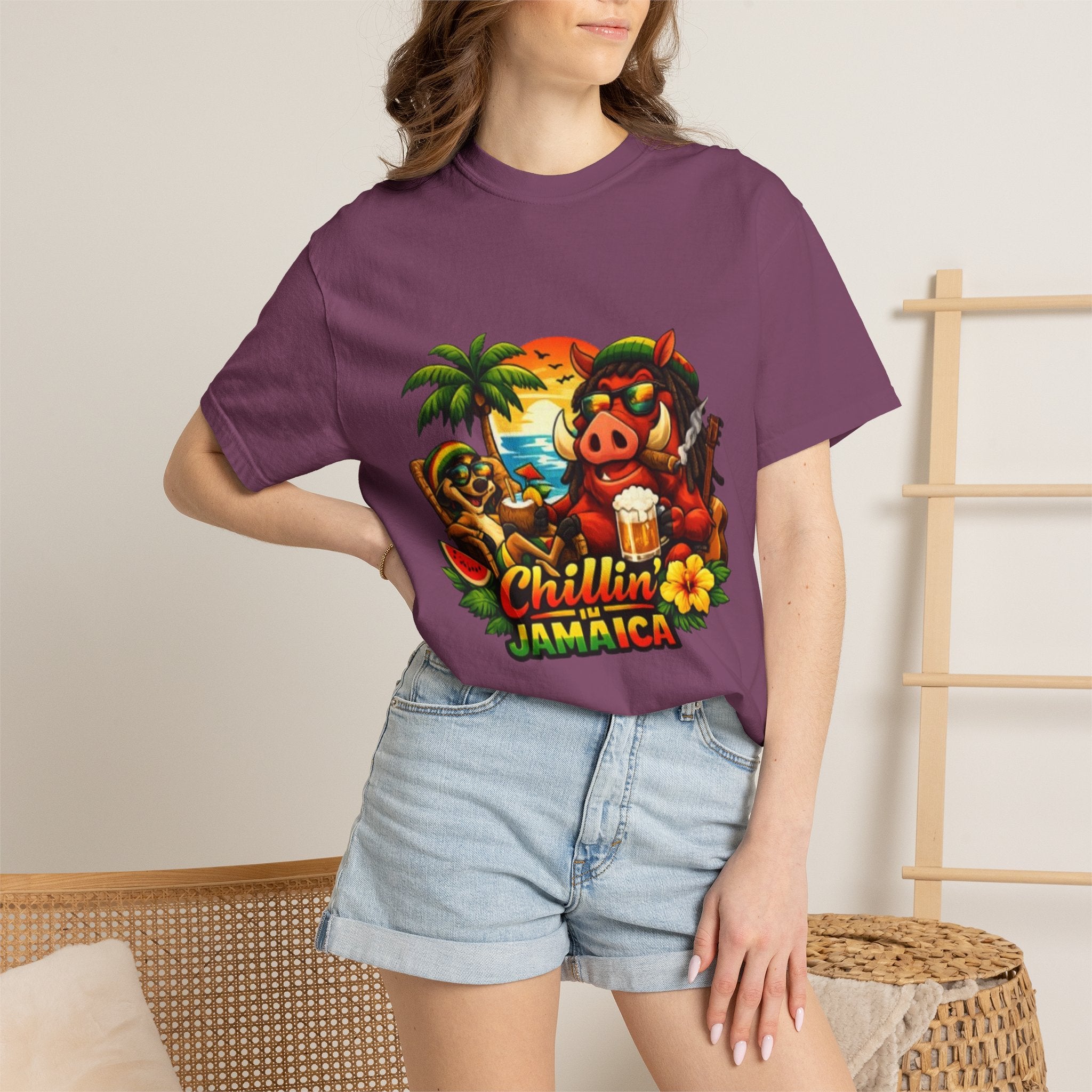 Chillin' Jamaica Graphic T-Shirt