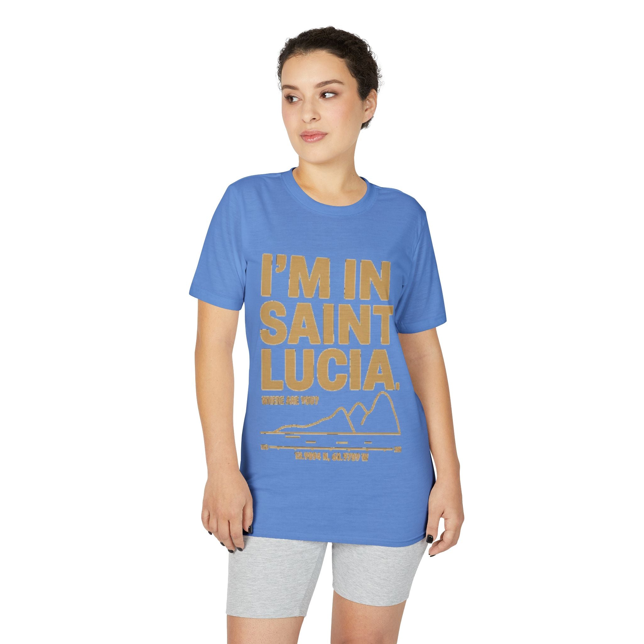 Saint Lucia T-Shirt "I'm In Saint Lucia" - Island Vacation Tee